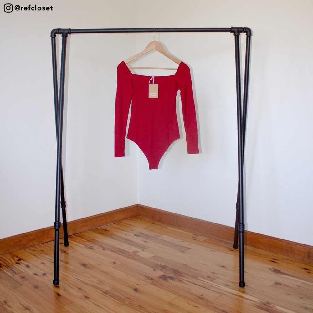 Reformation Gaia Bodysuit (Crimson) - Picture 3 of 3